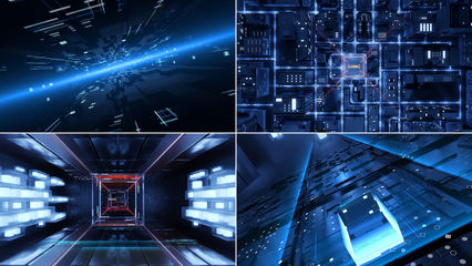 科技穿梭 探索AE模板在科技信息可视化中的应用